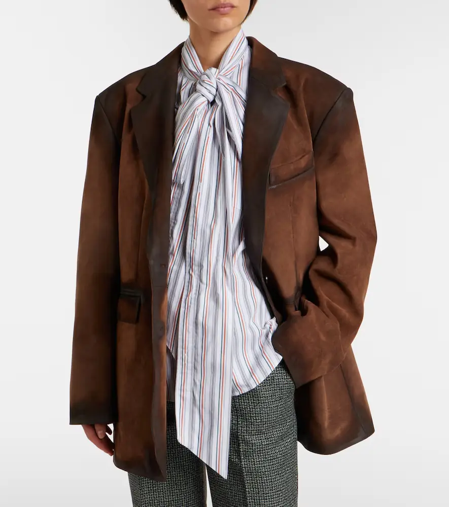 Acne Studios Suede blazer | Thumbnail 3 Acne Studios Suede blazer | Thumbnail 3