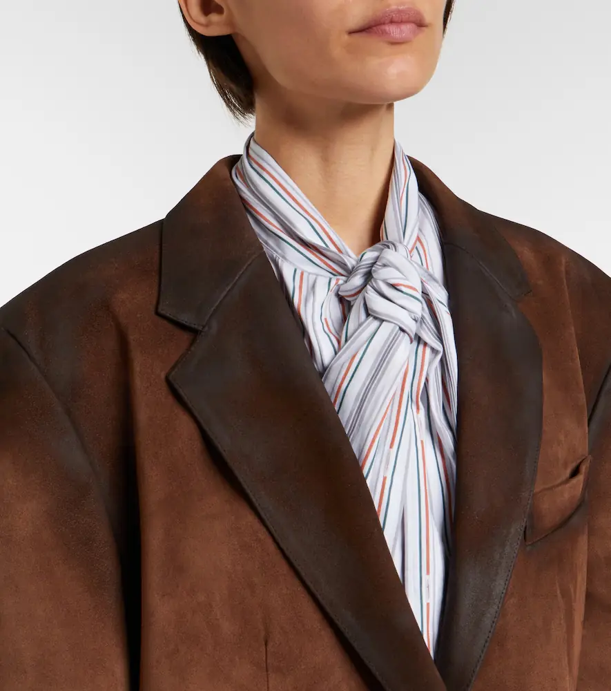 Acne Studios Suede blazer | Thumbnail 4 Acne Studios Suede blazer | Thumbnail 4