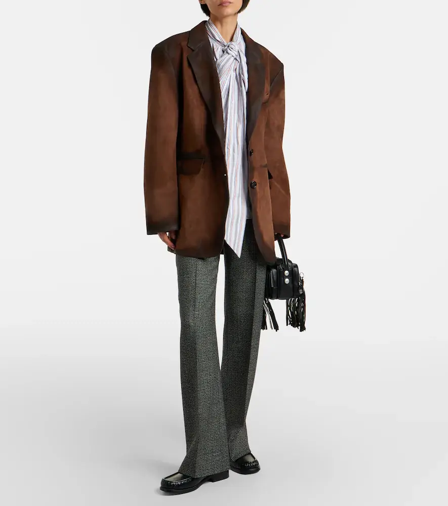 Acne Studios Suede blazer | Thumbnail 6 Acne Studios Suede blazer | Thumbnail 6