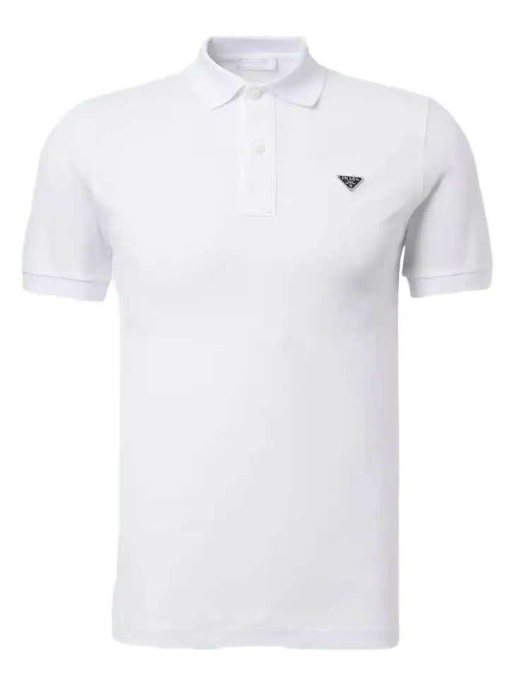Cotton piqué polo shirt
