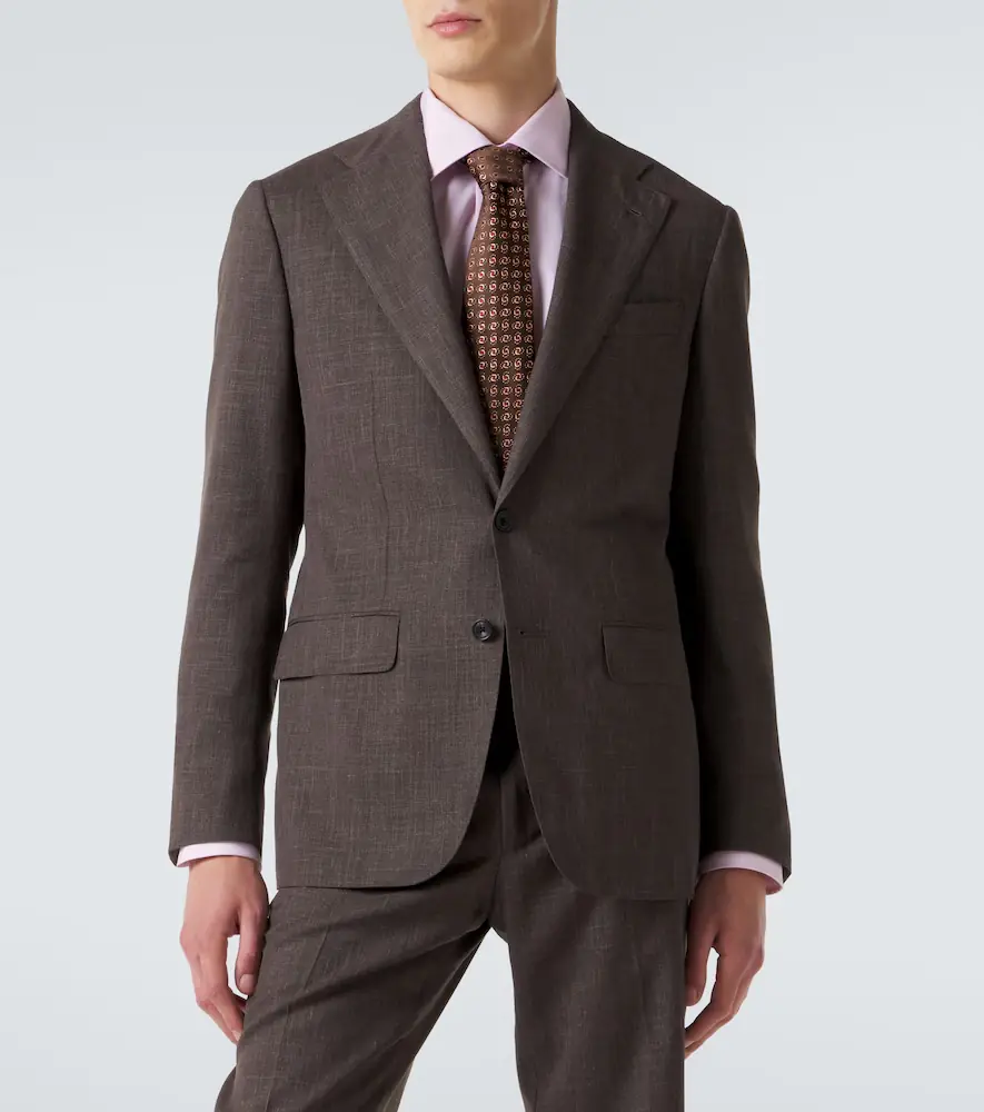 Thom Sweeney Wool, silk, and linen suit | Thumbnail 5 Thom Sweeney Wool, silk, and linen suit | Thumbnail 5