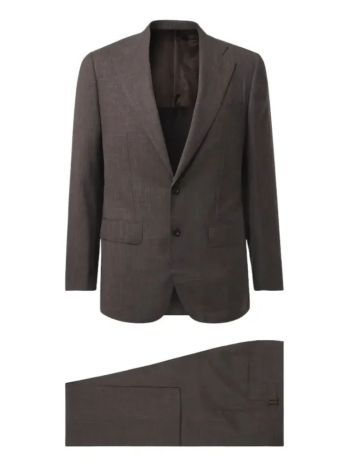 Wool, silk, and linen suit Wool, silk, and linen suit
