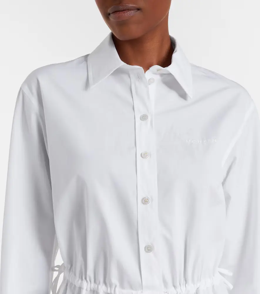 Alexander McQueen Cotton poplin shirt dress | Thumbnail 3 Alexander McQueen Cotton poplin shirt dress | Thumbnail 3