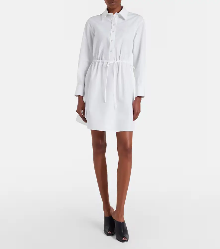 Alexander McQueen Cotton poplin shirt dress | Thumbnail 4 Alexander McQueen Cotton poplin shirt dress | Thumbnail 4