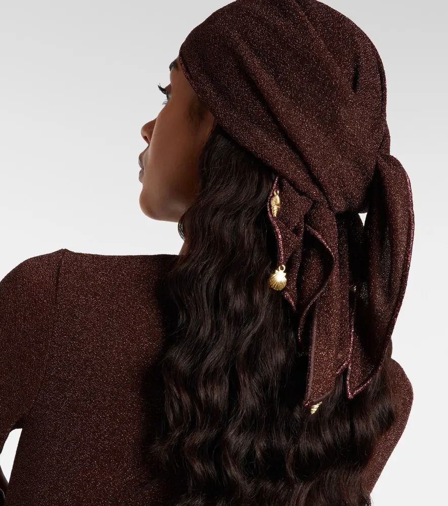Oséree Oséree Lumière embellished scarf | Thumbnail 4
