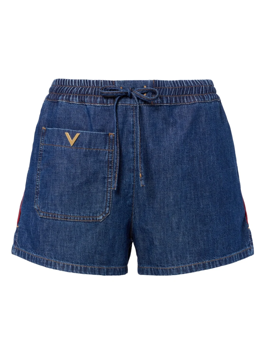 Valentino Garavani VGold denim shorts