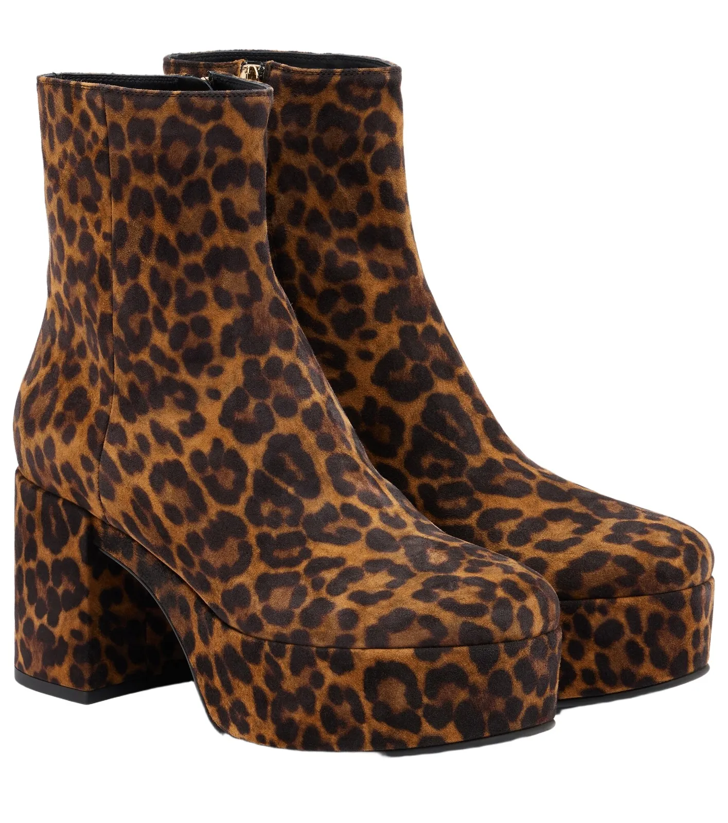 Sally leopard-print suede ankle boots Sally leopard-print suede ankle boots