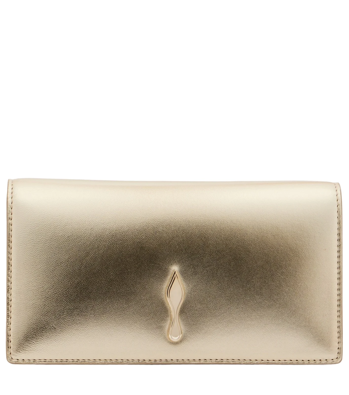 Bettina Small metallic leather clutch Bettina Small metallic leather clutch