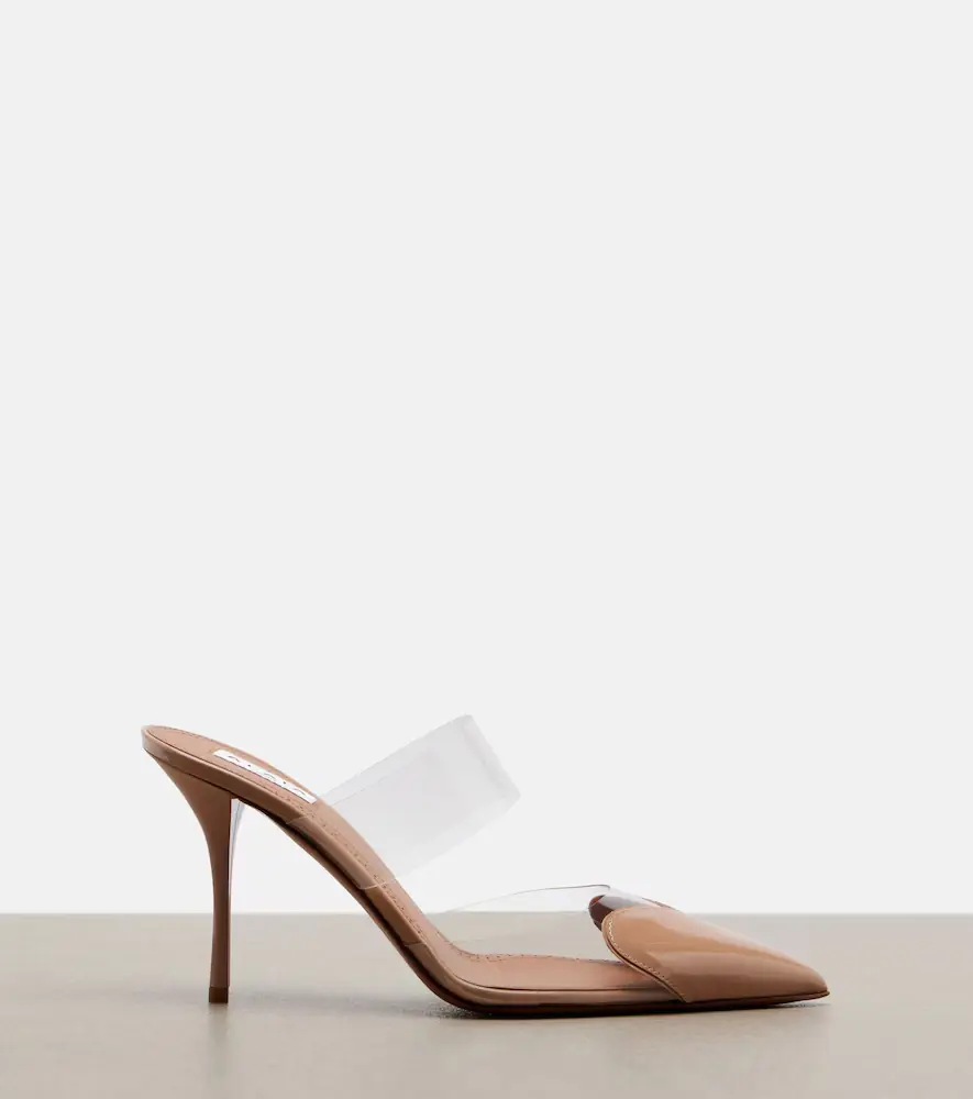 Alaïa Alaïa Le Caur patent leather and PU mules | Thumbnail 4 Alaïa Alaïa Le Caur patent leather and PU mules | Thumbnail 4