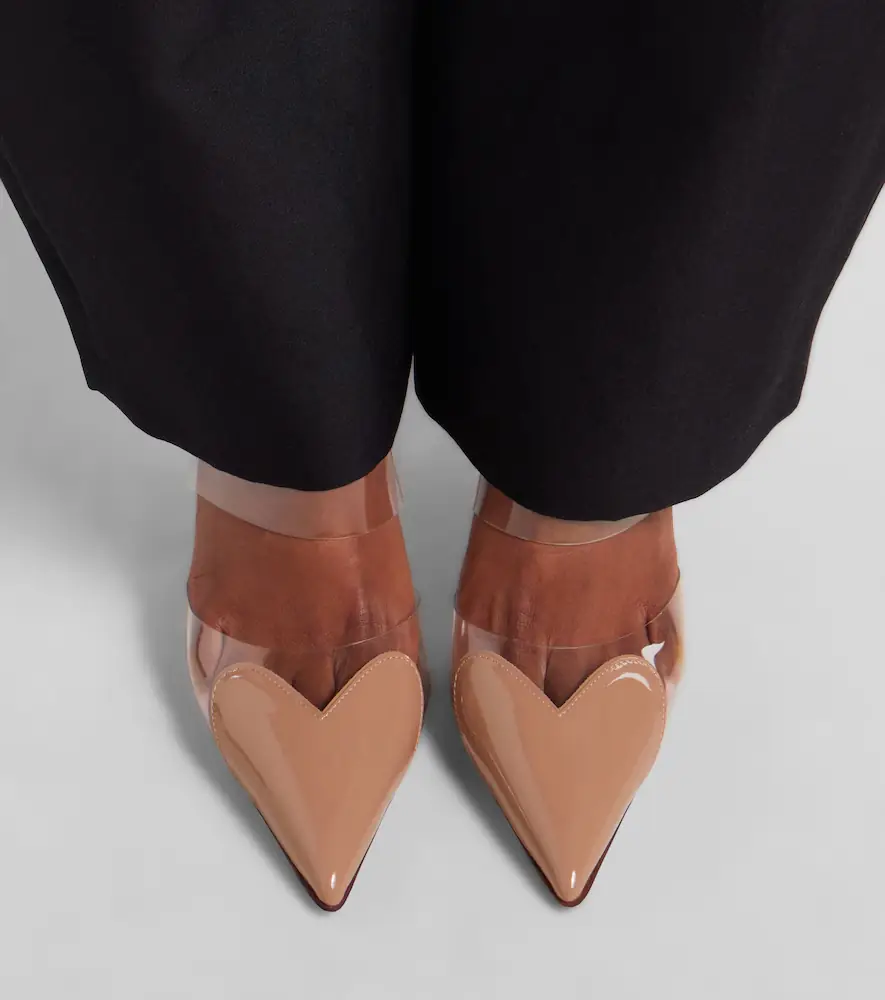 Alaïa Alaïa Le Caur patent leather and PU mules | Thumbnail 6 Alaïa Alaïa Le Caur patent leather and PU mules | Thumbnail 6