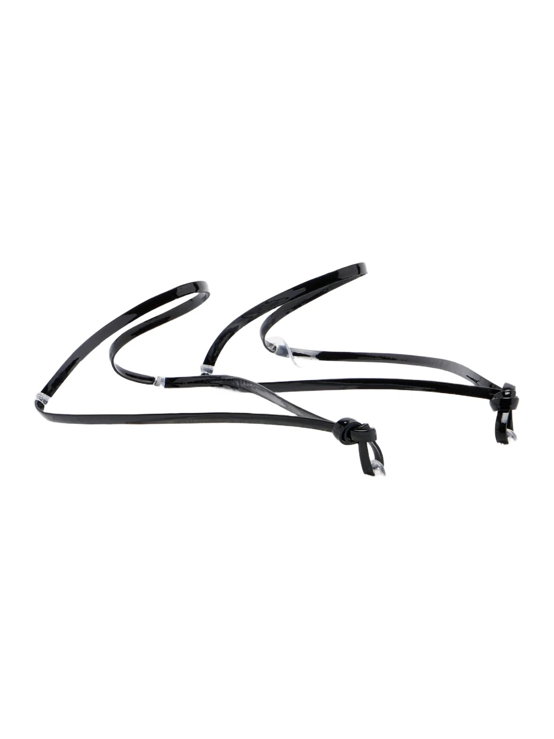 ALAÏA Invisible leather thong sandals