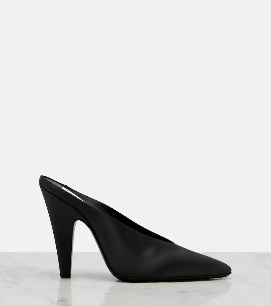 Alaïa Alaïa Cone satin mules | Thumbnail 2