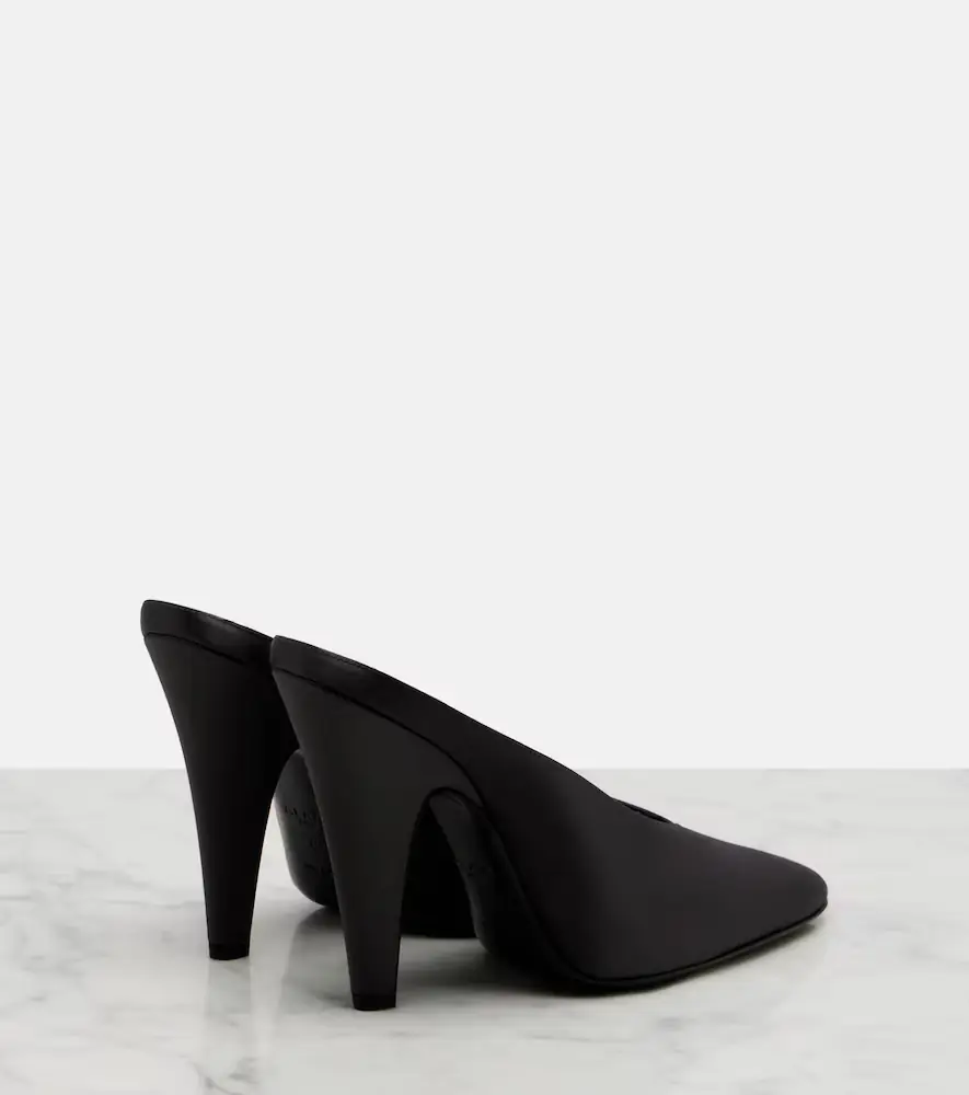 Alaïa Alaïa Cone satin mules | Thumbnail 4