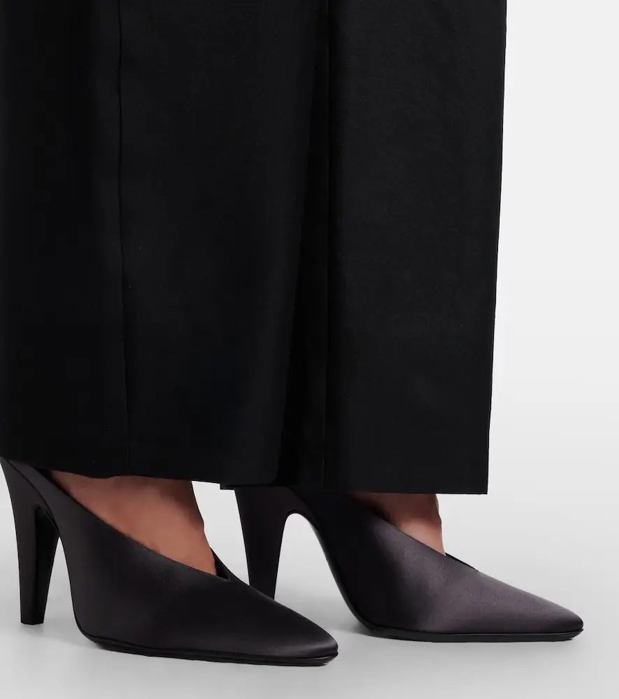 Alaïa Alaïa Cone satin mules | Thumbnail 5
