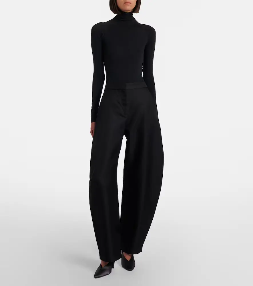 Alaïa Alaïa Cone satin mules | Thumbnail 6
