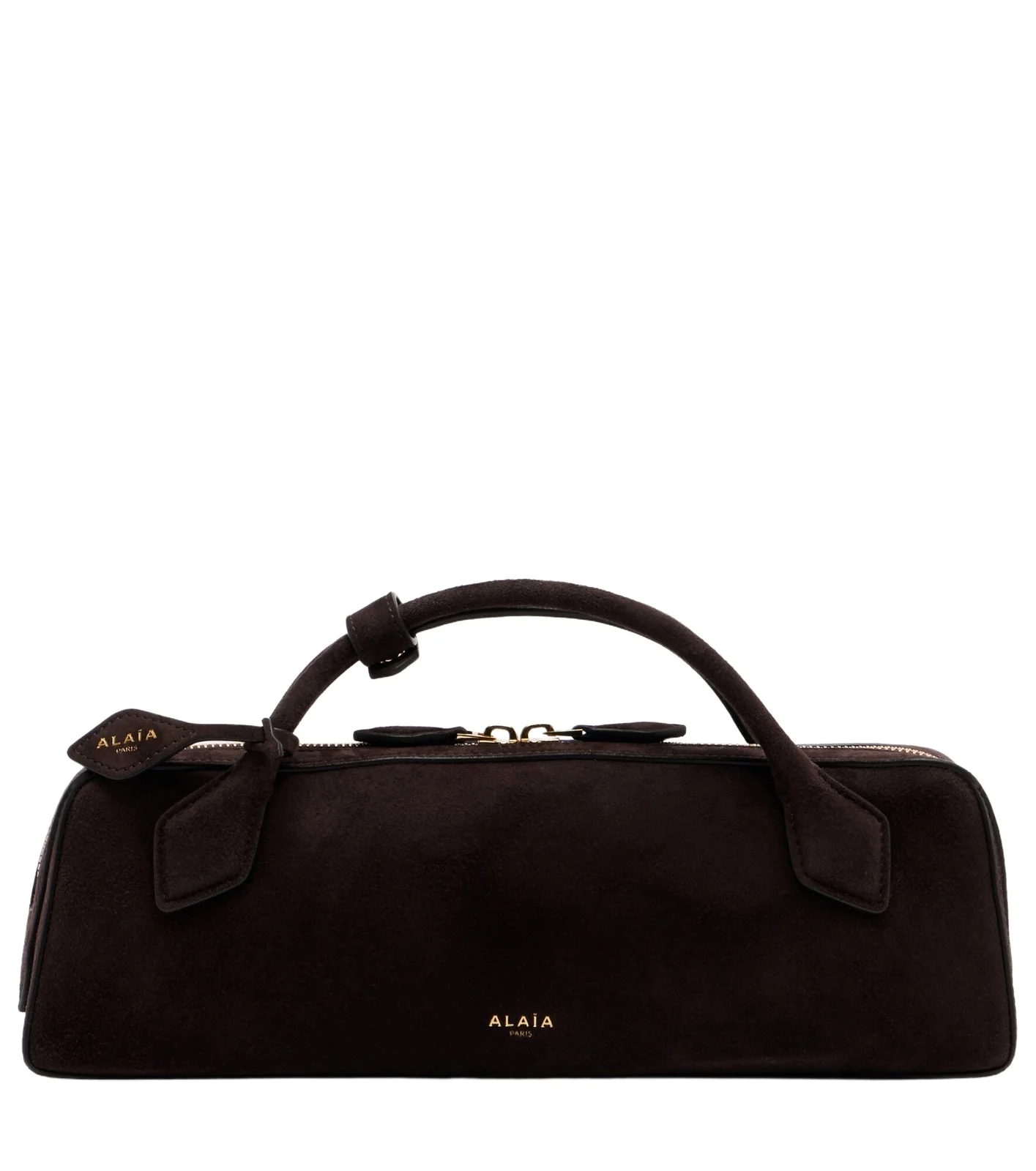 Le Teckel Small suede clutch Le Teckel Small suede clutch