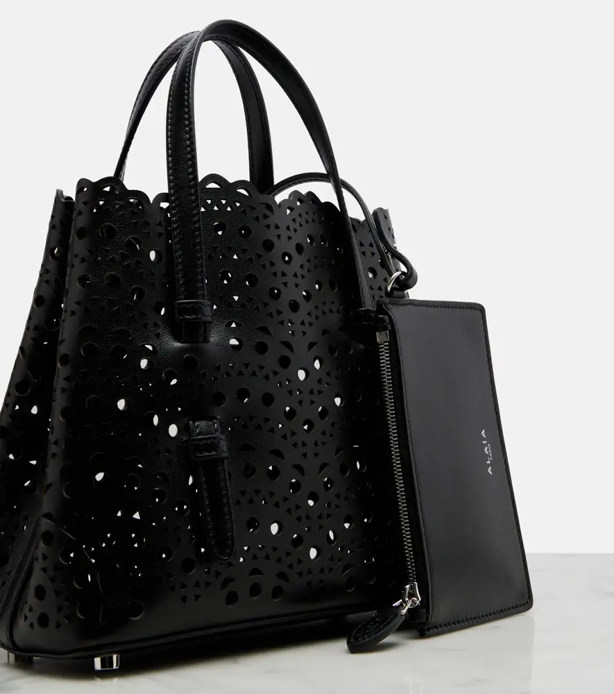 Alaïa Alaïa Mina 20 Vienne leather top-handle bag | Thumbnail 3 Alaïa Alaïa Mina 20 Vienne leather top-handle bag | Thumbnail 3