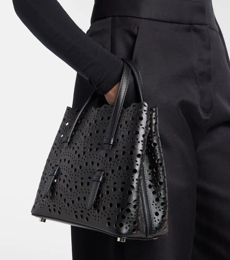 Alaïa Alaïa Mina 20 Vienne leather top-handle bag | Thumbnail 6 Alaïa Alaïa Mina 20 Vienne leather top-handle bag | Thumbnail 6