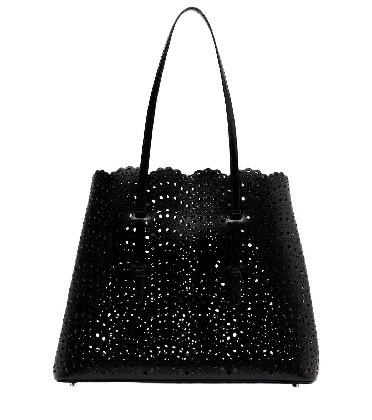 ALAÏA ALAÏA Mina 37 Vienne leather tote bag