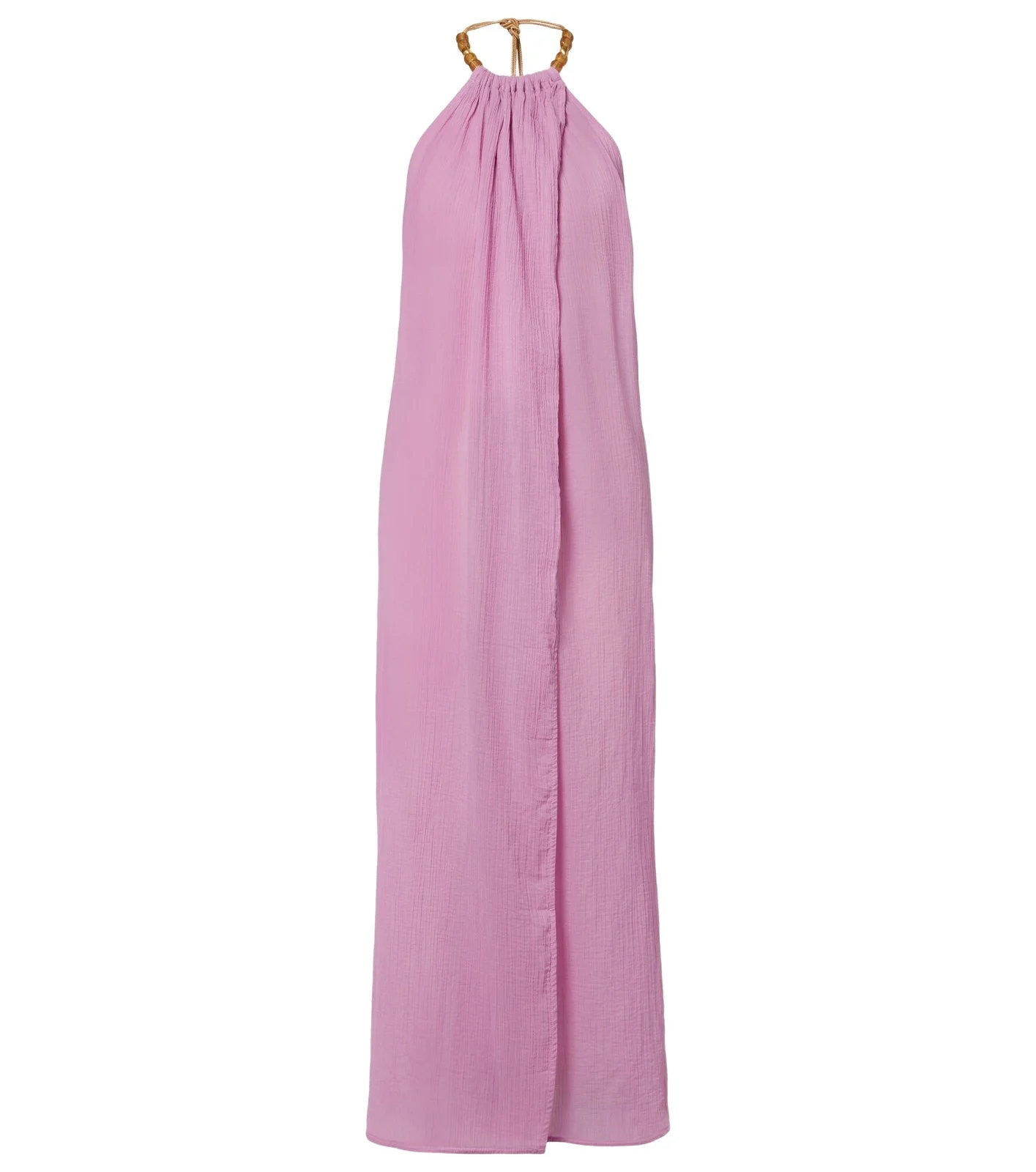 ViX Paula Hermanny Cloe beaded cotton beach cover-up