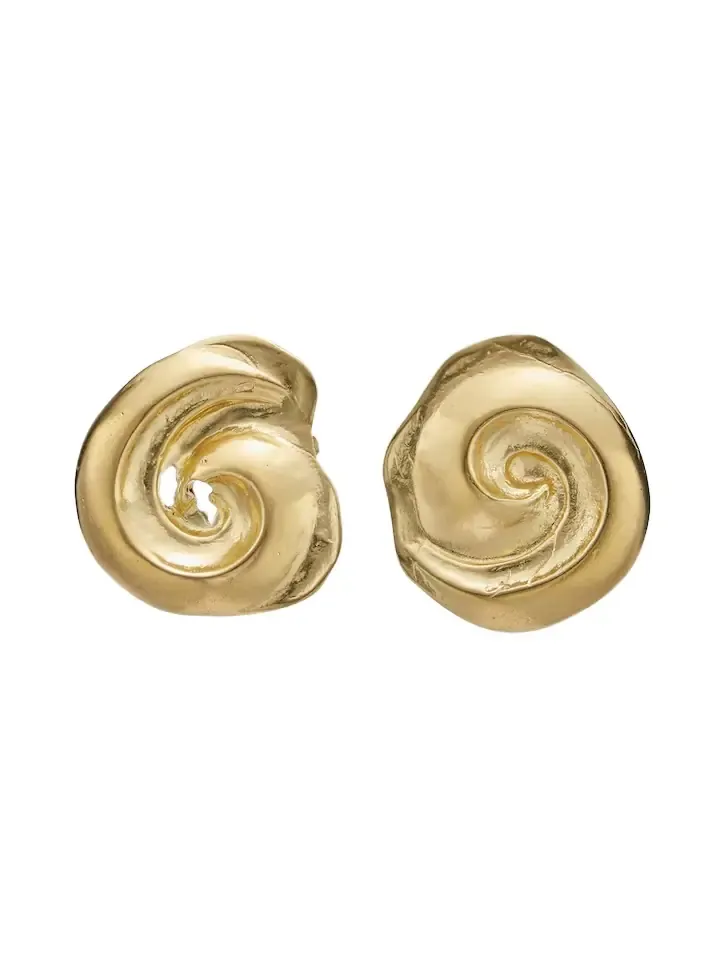 Cote 24kt gold-plated earrings Cote 24kt gold-plated earrings
