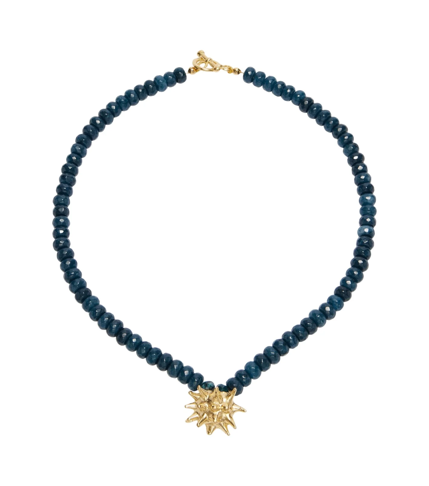Sea Urchin necklace with jade Sea Urchin necklace with jade