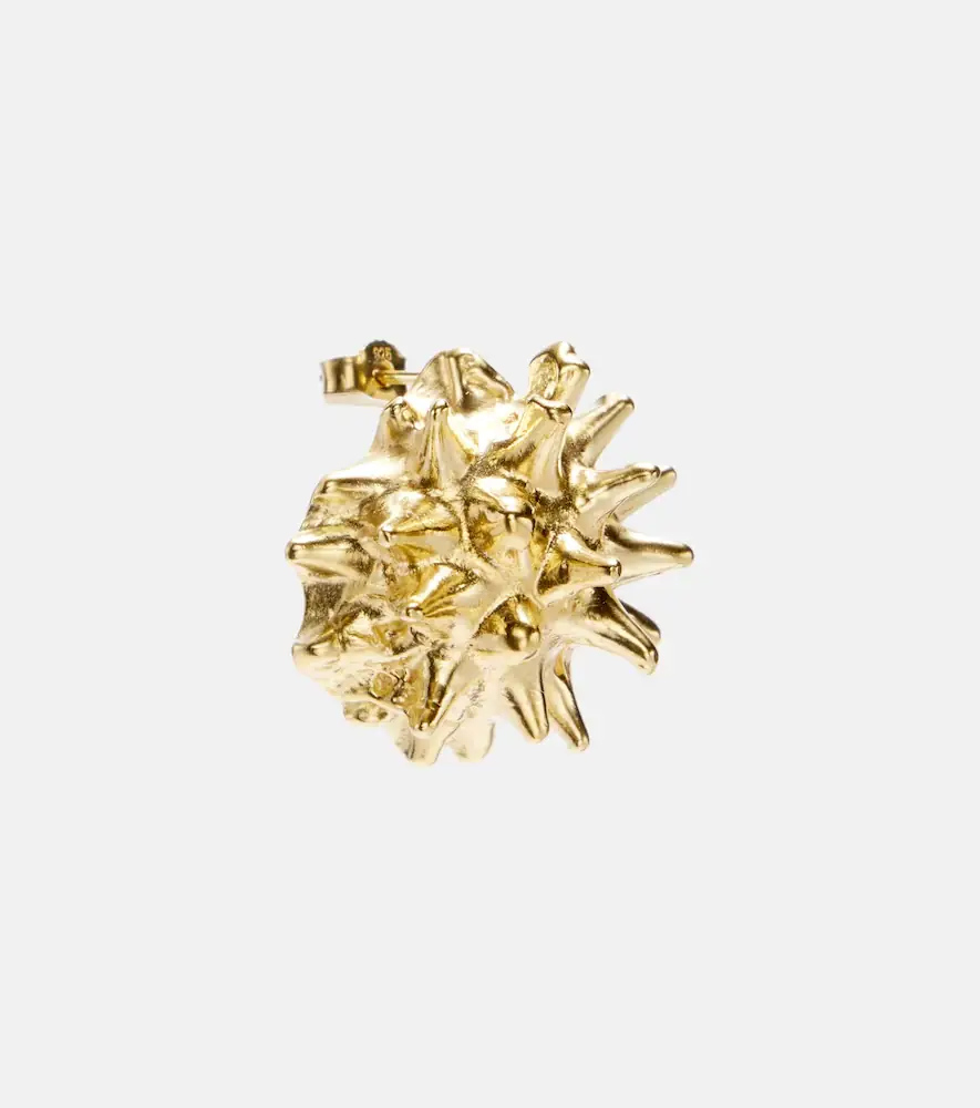 YSSO Sea Urchin 24kt gold-plated earrings | Thumbnail 2