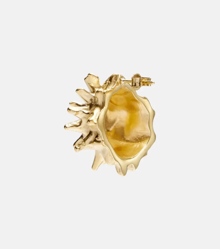 YSSO Sea Urchin 24kt gold-plated earrings | Thumbnail 4