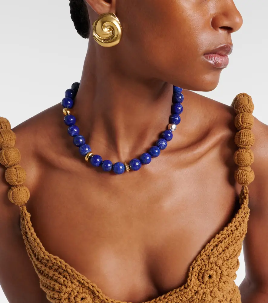 YSSO Helen necklace with lapis | Thumbnail 5
