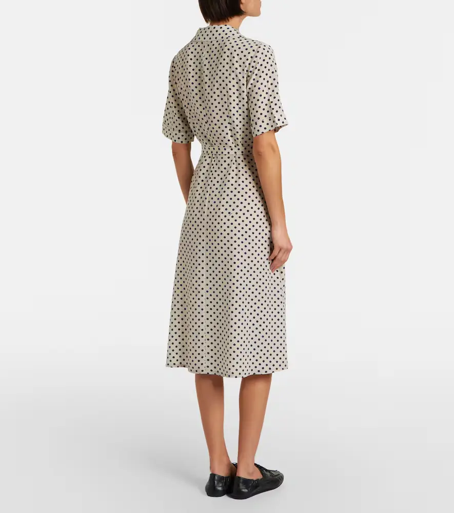 Prada Polka-dot silk shirt dress | Thumbnail 2 Prada Polka-dot silk shirt dress | Thumbnail 2