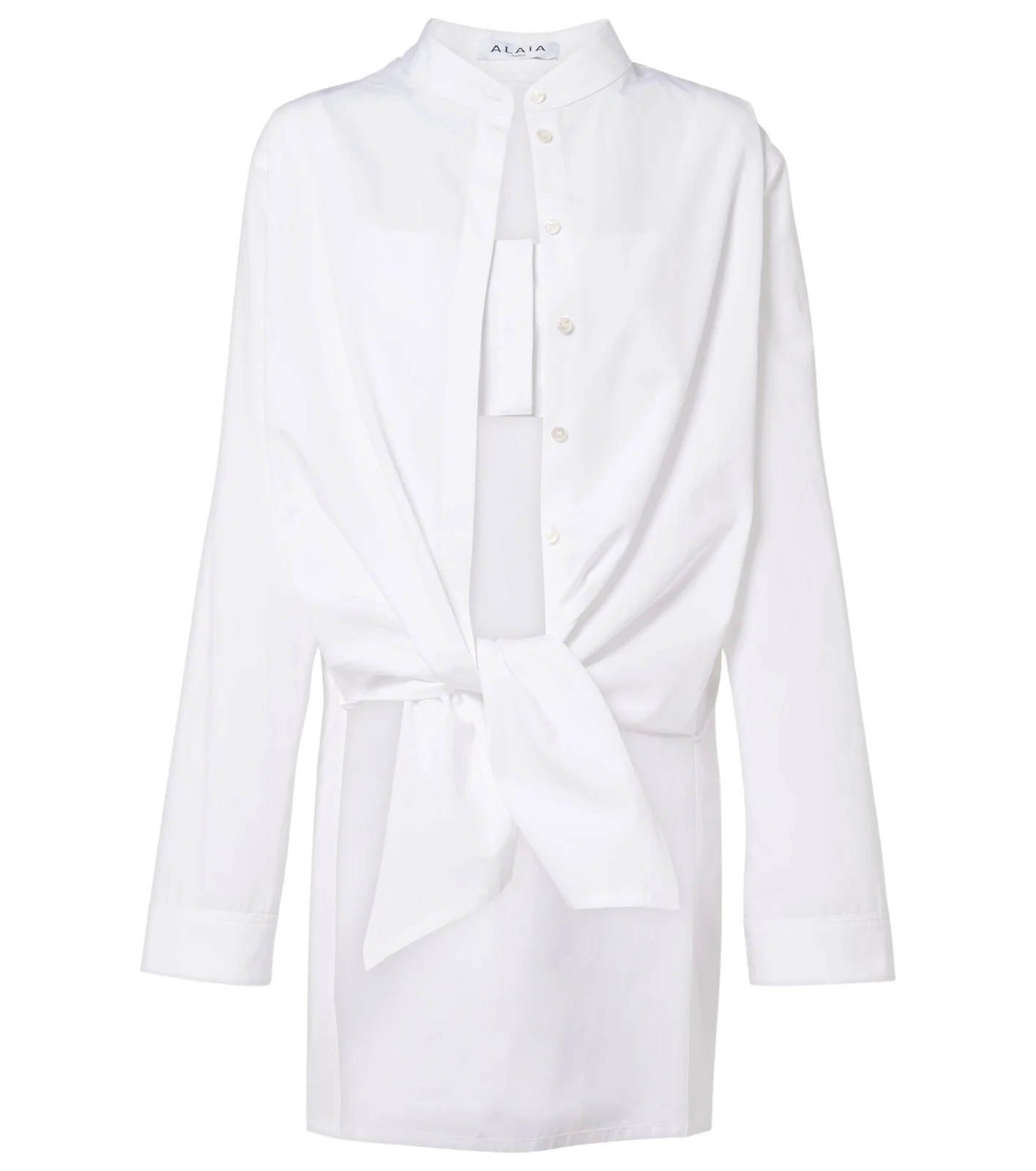 ALAÏA Cotton poplin blouse ALAÏA Cotton poplin blouse