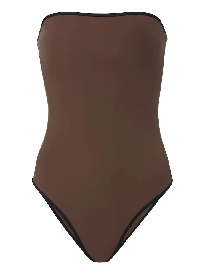 Strapless swimsuit
