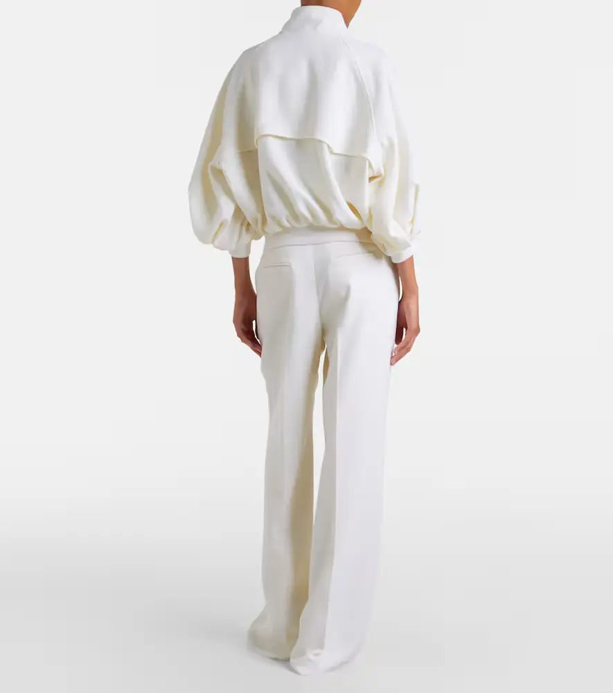 Gabriela Hearst Norman belted virgin wool wide-leg pants | Thumbnail 4 Gabriela Hearst Norman belted virgin wool wide-leg pants | Thumbnail 4