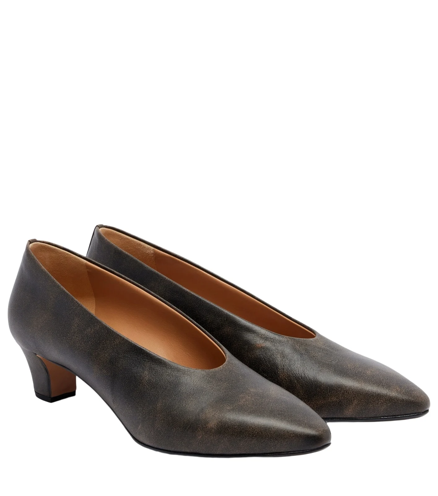 Bri leather pumps