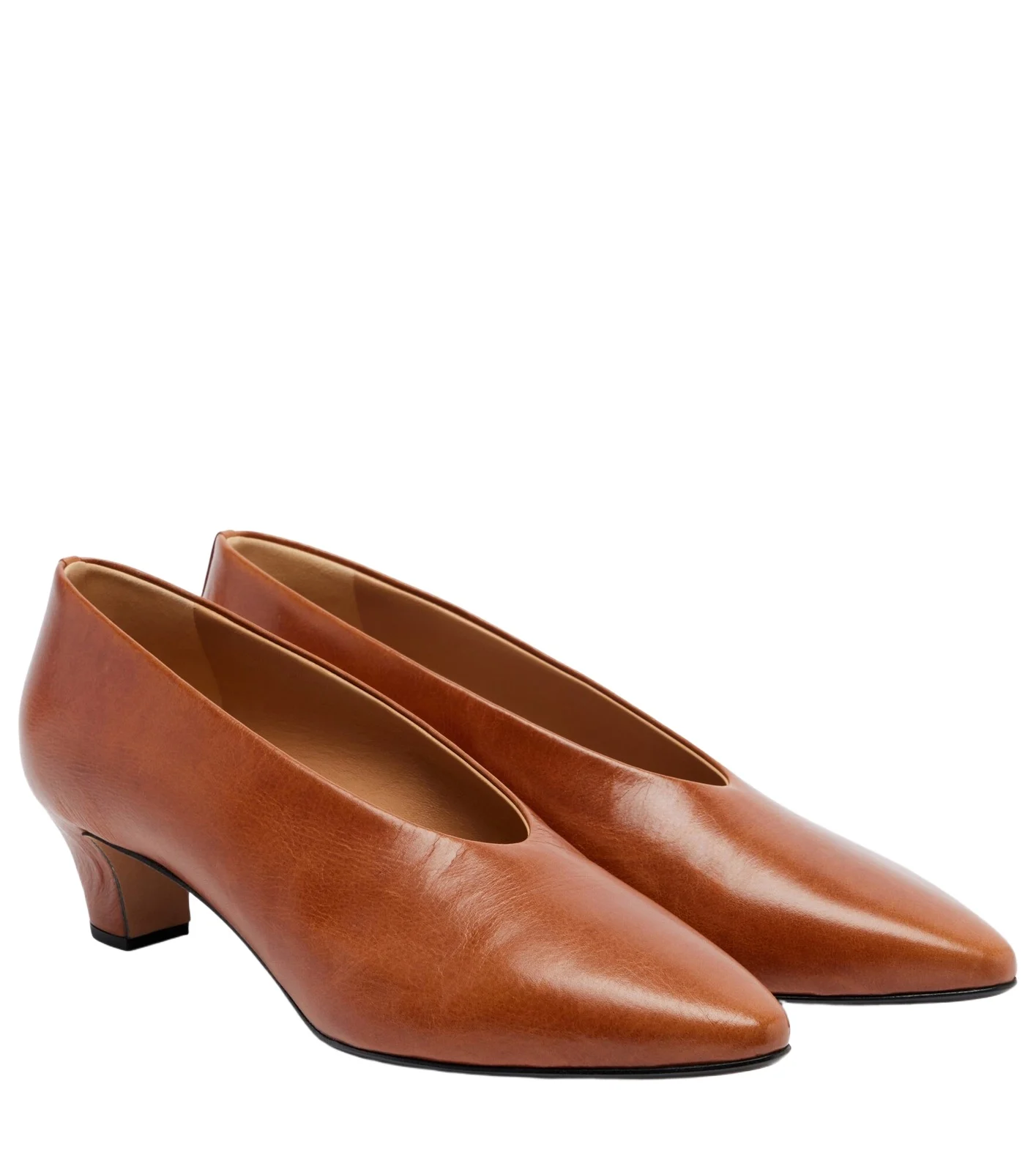 Bri leather pumps
