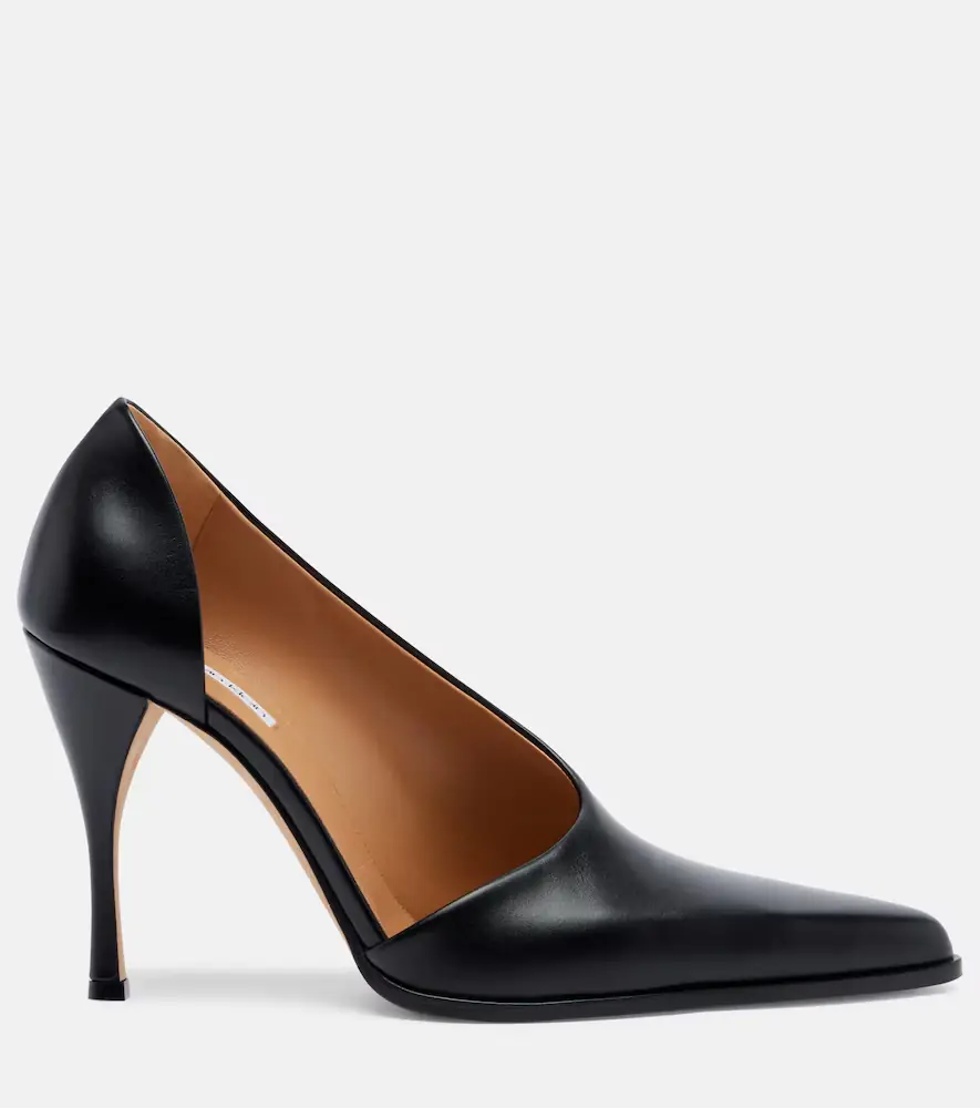 Calvin Klein Collection Rea leather pumps | Thumbnail 4