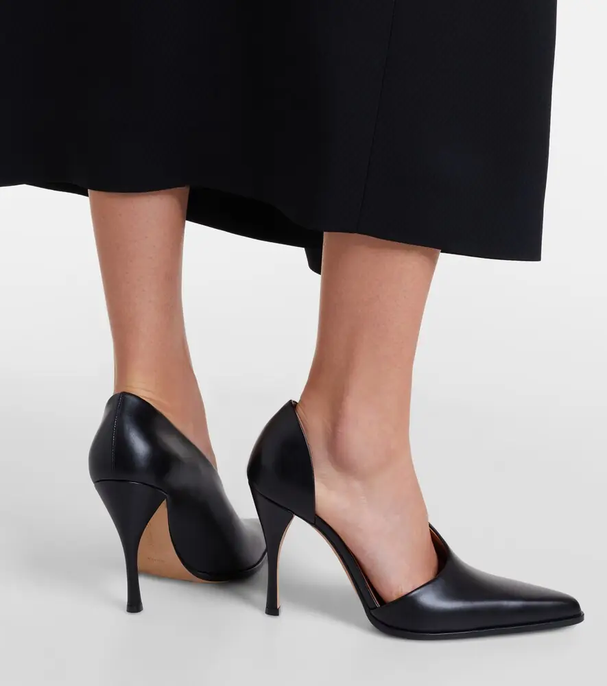 Calvin Klein Collection Rea leather pumps | Thumbnail 6