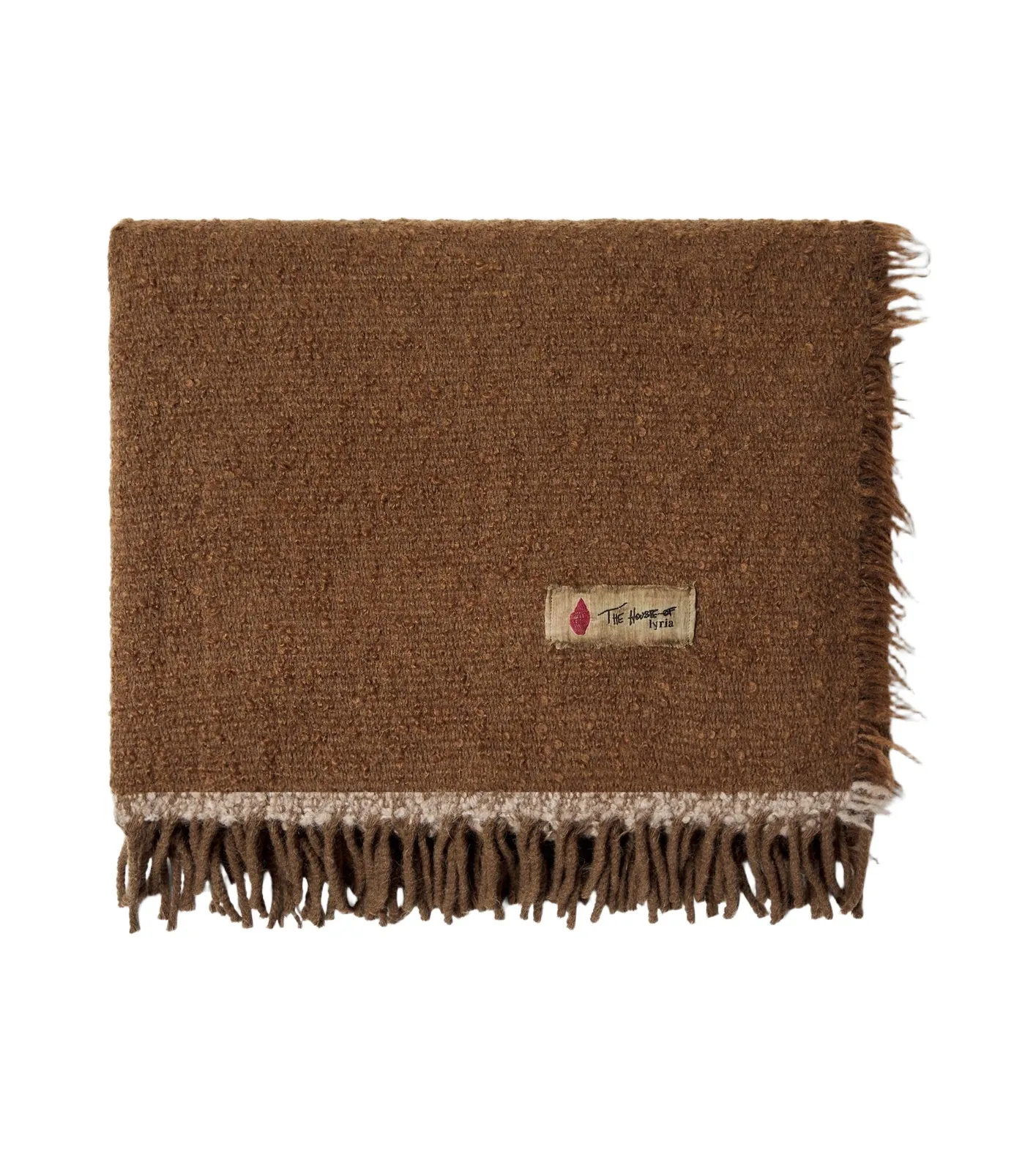 The House of Lyria Garison. D1 bouclé throw