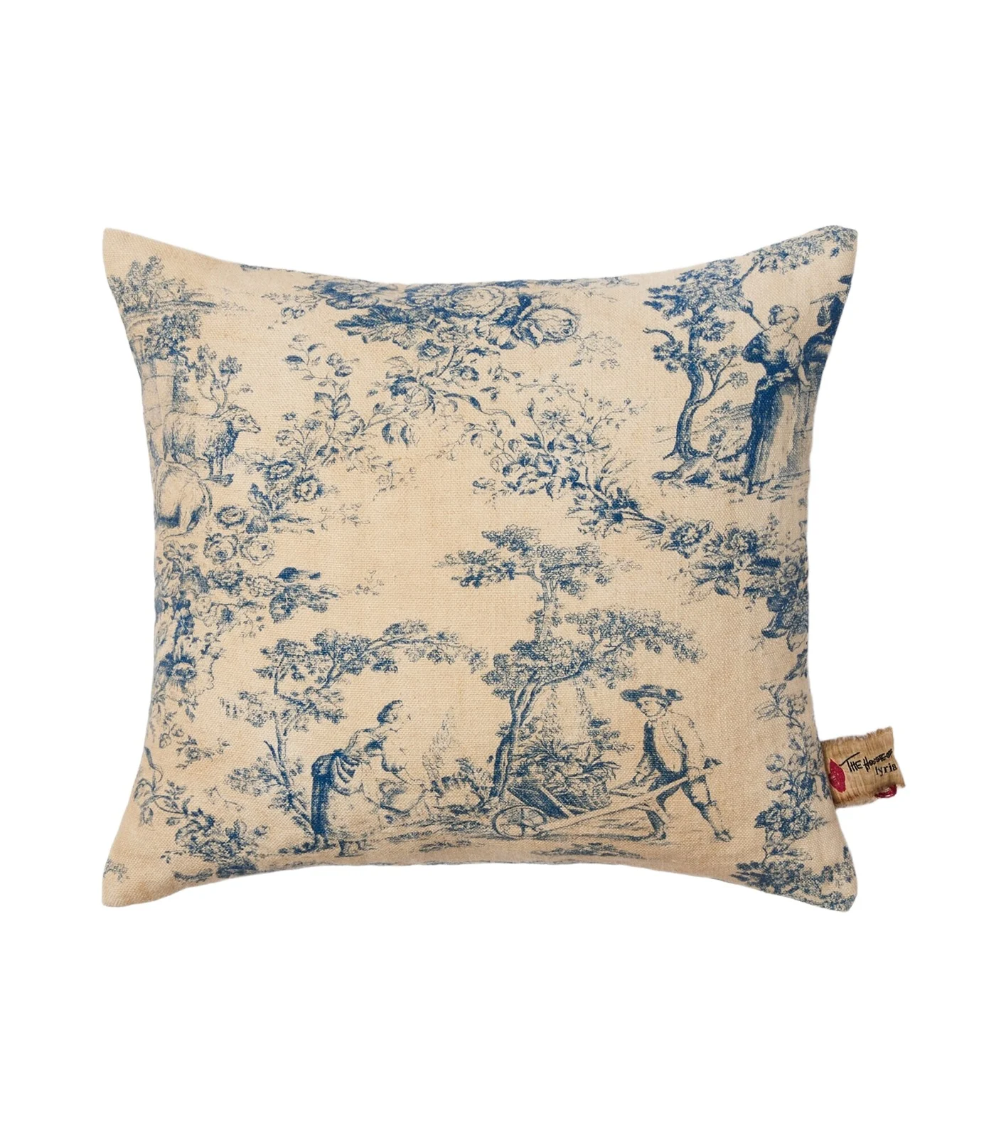 The House of Lyria Glafira linen cushion