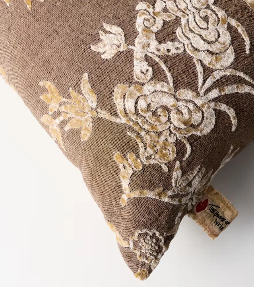 The House of Lyria Cotognastro cotton and linen-blend cushion | Thumbnail 2