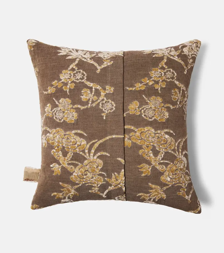 The House of Lyria Cotognastro cotton and linen-blend cushion | Thumbnail 4