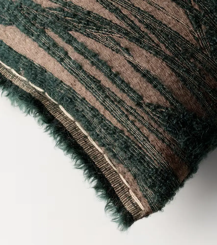 The House of Lyria Abibo mohair, cotton, and wool-blend cushion | Thumbnail 2