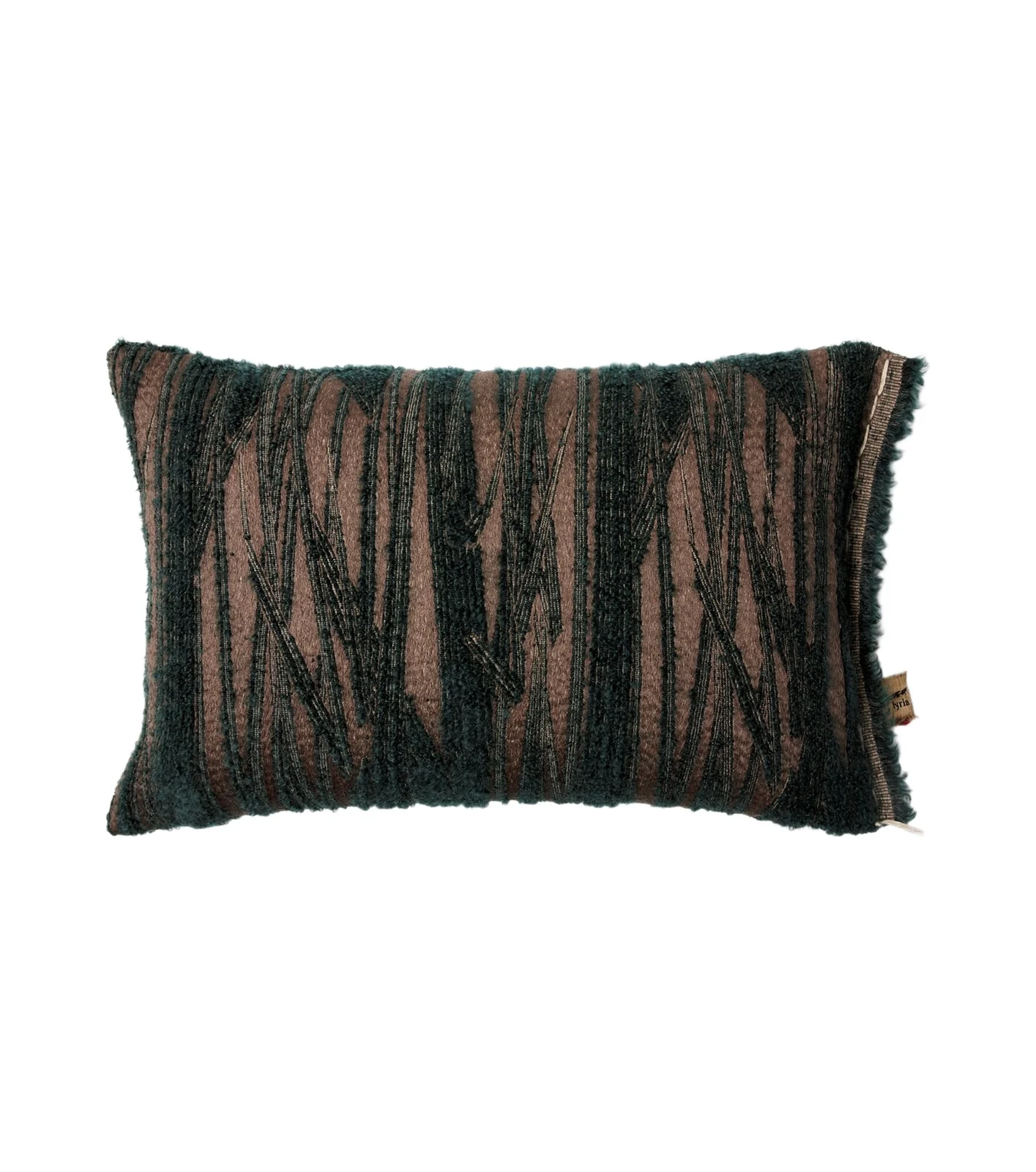 The House of Lyria Abibo mohair, cotton, and wool-blend cushion