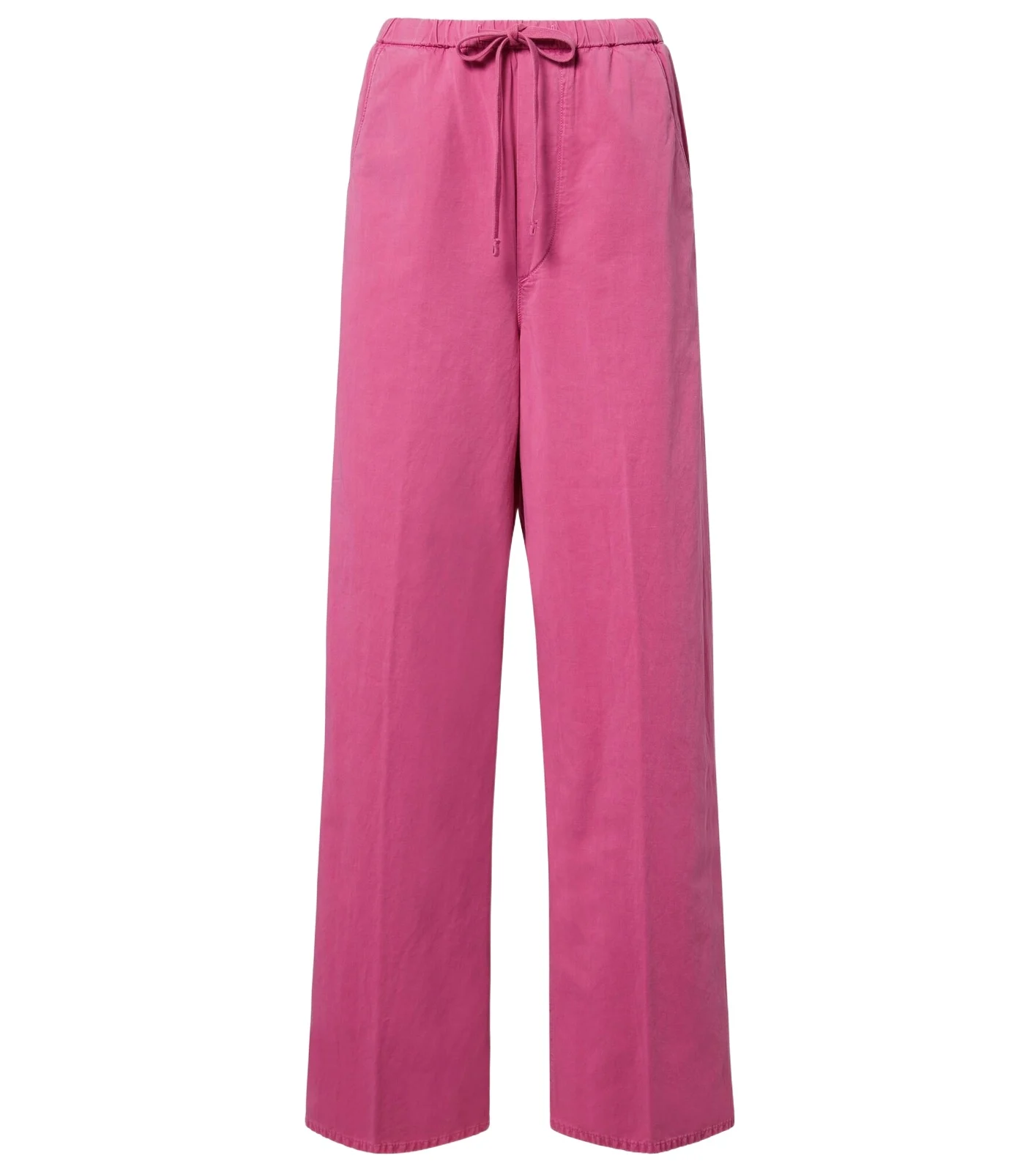 Aurora cotton and linen wide-leg pants Aurora cotton and linen wide-leg pants