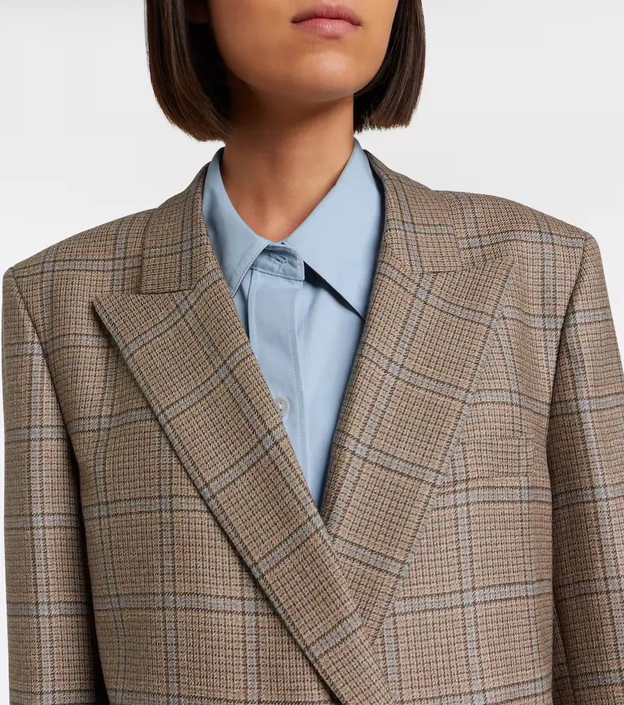 Blazé Milano Everynight checked double-breasted wool blazer | Thumbnail 6 Blazé Milano Everynight checked double-breasted wool blazer | Thumbnail 6