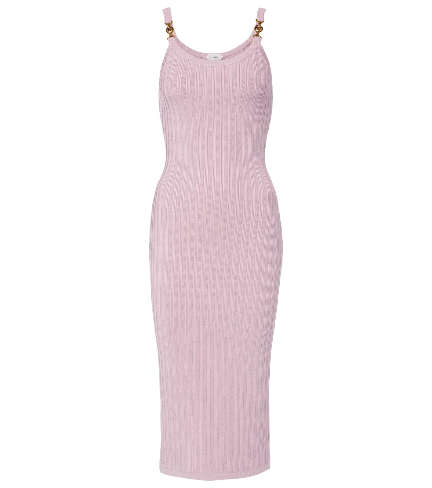 Medusa ribbed-knit midi dress Medusa ribbed-knit midi dress