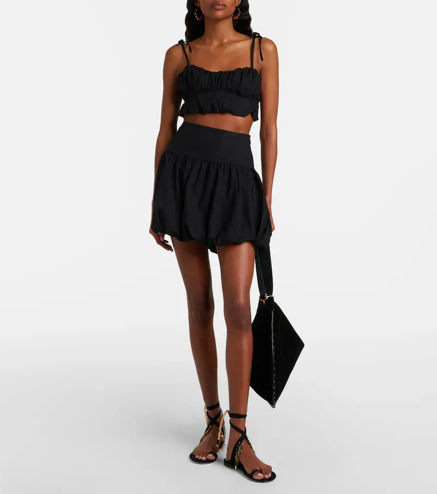 Faithfull Saskia cotton miniskirt | Thumbnail 2