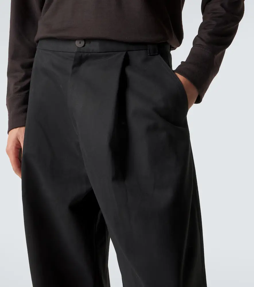 Studio Nicholson Sorte cotton wide-leg pants | Thumbnail 2