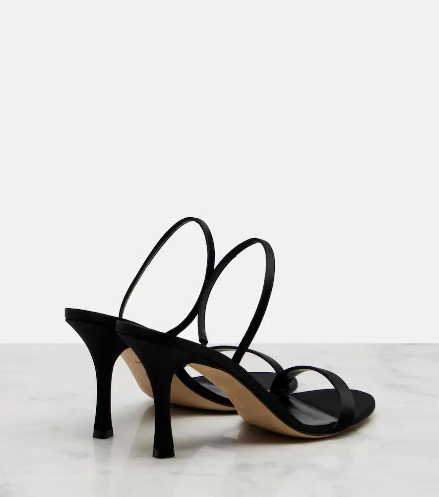 The Row Ella satin slingback sandals | Thumbnail 3 The Row Ella satin slingback sandals | Thumbnail 3