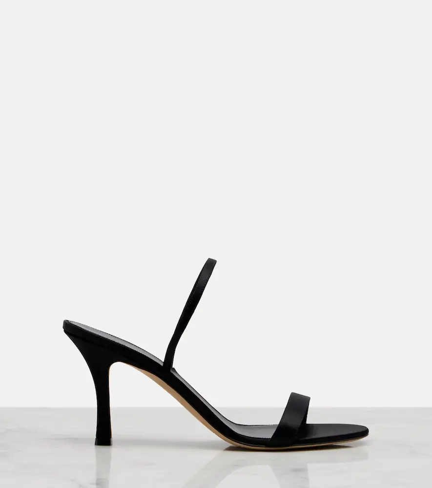 The Row Ella satin slingback sandals | Thumbnail 4 The Row Ella satin slingback sandals | Thumbnail 4